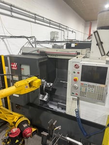 Haas #ST-15, CNC lathe, 16.5" swing, 3-jaw chuck, 2.5" bar, 12" dia., 16" lgth, A2-6, 4000 RPM, 20 HP, tool