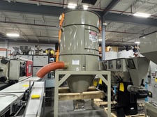 Conair #CH54-85, 2975 lb. material hopper with stand & daylight Series receiver, 54" ID