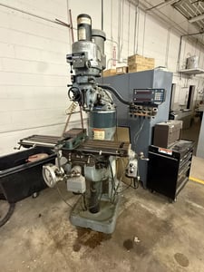 Bridgeport #Series-I, vertical mill, 9" x42" tbl., 2 HP, servo X, Y, & Z power feed, Bridgeport Rapid 8 power