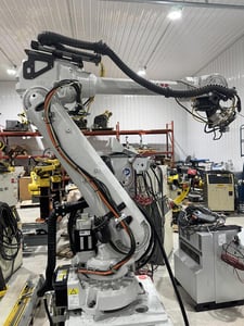 ABB, IRB-4600-40/2.55, 6-Axis Articulated Robot, 40 kg payload, 100" reach, IRC5 controller, 480 Volt, 2022