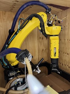 Fanuc, M-20iD/25, 6-Axis Articulated Robot, 25 kg payload, 72" reach, teach pendant, R-30iB Plus controller