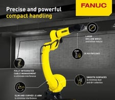 Fanuc, M-20iD/35, 6-Axis Articulated Robot, 35 kg payload, 72" reach, teach pendant, R-30iB Plus controller
