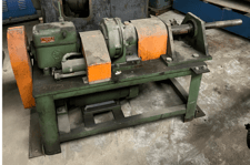 Motorized Recoiler, 2.18" diameter x 15" wide shaft, 5 HP DC motor, 35:1 gearbox ratio, 180 Volt