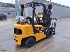 6000 lb. Yale #GLP060VX, Forklift, 189" max. lift height, 42" fork length, Kubota engine, 8462 hours, 2016