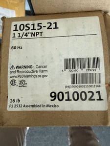 10 GPM @ 400' TDH, Grundfos Submersible pump end, 4"
