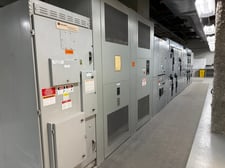 Cutler-Hammer/LG, Medium Voltage Double-Ended Unit Substation, (1) 2000 KVA transformer, (1) 3000 KVA
