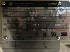 350 HP 1200 RPM General Electric, Frame 449T, TEFC BB, 460 Volts, New