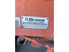 Broce Broom CR350D BR, Road Broom, 1385 hours, S/N: 409610, 2016