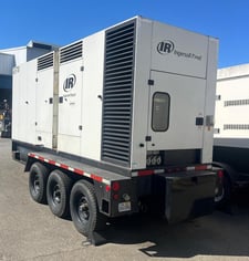 456 KW Ingersoll-Rand, Doosan #G570, rental grade towable diesel generator set, sound attenuated enclosure