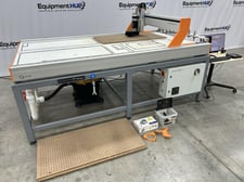 Stepcraft #Q408, CNC router with ATC spindle & 6 zone vacuum table with T-tracks, 4' x 8', 2018
