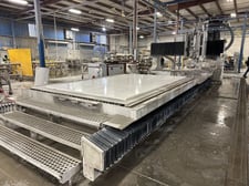 Park Industries #Fusion-4245, CNC sawjet, 10' x 22', 50 HP, 60000 psi, Siemens touchscreen Control, 2013