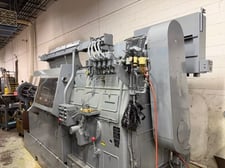 Acme #RB-8, 1-5/8", stock reel & stand, universal conveyor, serial #85584, 1975