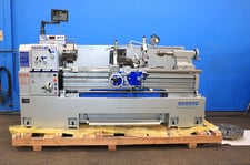 18"/27" x 60" Sharp #1860LV, engine lathe, 3.06" hole, 20-2000 RPM, inch/metric, taper, 3-jaw, Steady Rest