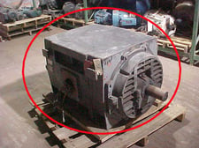 300 HP 1800 RPM General Electric, Frame 509Z, ODP, 4160 Volts