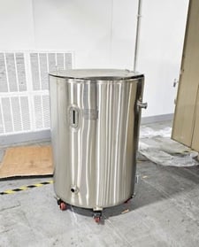 80 gallon US Pharmaceutical Equipment #GST300H, Stainless Steel Self-Contained Electric Kettle, 26" diameter