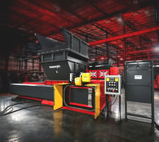 Image for Enerpat, Automatic Two Ram Baler, 62" L x 46.46" width x 30.71" H bale, 74 HP