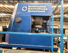 ICS #ICS60, Self Cleaning Basket Centrifuge, 3000 RPM, 40 GPM, 6 CPH, 2013