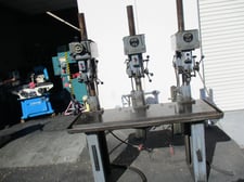 Clausing, 3-Spindle Gang Drill, 16" swing,