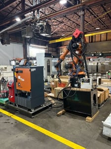 Kuka #KR-16-L8-ARC-HW, robot, w/ KRC4-NA-UL & Fronius TPS-500I welder, 2017