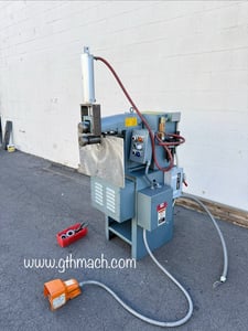 22 gauge Pexto Roper Whitney #3617, Powered Combination Rotary Machine, 13" throat, 3/4 HP,