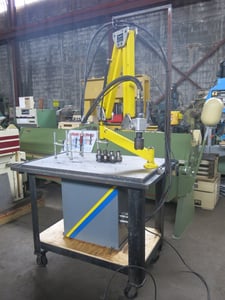 Flex Arm, Hydraulic Tapping Arm & Table, 1.5" capacity, 36" x54" table, w/ collets
