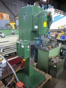 Orbitform Milford #305, Impact riveter, 12" throat, 3.5" stroke, 0.187" diameter x0.75" L rivets