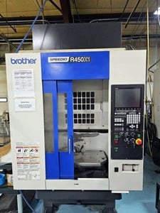 Brother #Speedio-R-450-X1, CNC Drilling & Tapping Machines, 22 ATC, 17.7" x12.6" x12" travel, 16000 RPM, Chip