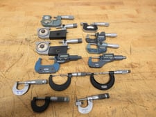 Micrometers, LOT, 0"-1" & 1"-2"