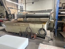Omax #55100, CNC waterjet, 60000 psi, 100" X, 55" Y, 8" Z, 65" x 126" table, 2018