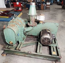 Roots #88-RAI, rotary lobe blower package, 20 HP, 1760 RPM, 230/460 V.