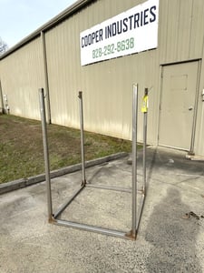 Bulk bag holder stand, Stainless construction