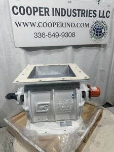 15" x 15" HE MAC Colt-On counter clock wise carbon steel valve, rebuilt, not used since