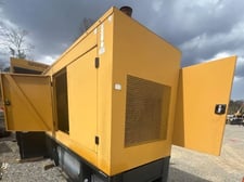 150 KW Caterpillar #D150-P1, diesel generator set, 740 hours, 1800 RPM, Perkins NAT01944 engine, weatherproof