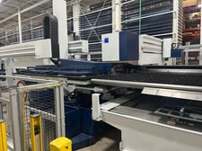 25 Ton, Trumpf #TruPunch-5000, large format, 21 station, 120" x61" sheet, Siemens Sinumerik 840D Control, 2019