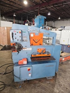 6" x 6" x 3/8", SCOTCHMAN, #6509, 65 tons, 24" shear, stroke control, 2016