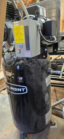 20 cfm, 175 psi, Pro.Point #8475014, Reciprocating Oil-Lubricated Air Compressor, 80-gallon tank, two-stage