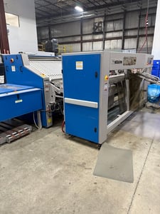 Chicago Dryer, Single Station Blanket Cleaning/Finishing System, automatic folder, ChiTouch control system