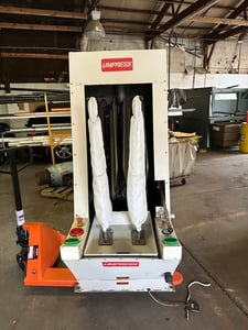 Unipress #UCS, Garment Sleever Press, 125 psi max. steam pressure, 115 Volt, 1PH, 2004