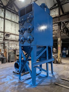 Dust Hog #SBD12-3, 12-Cartridge Dust Collector, 25 HP blower, 460 Volt, 3PH, 1999