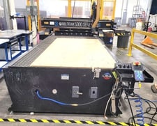 Multicam #5000-Series, CNC Router, 5' x 10' table, 20 HP, 24,000 RPM, 12-tool, 380 Volt, 3PH, 2018, (2