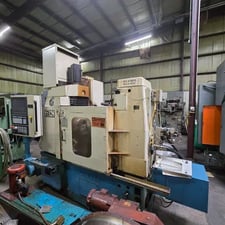 Pfauter #P-403, 5-Axis CNC Vertical Gear Hobber, 18" max. gear diameter, 12.2" mill holder slide travel