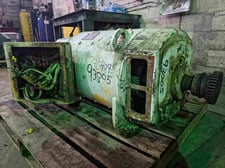 75 HP 1200 RPM General Electric, Frame 409AT, DPFVBB, 500 VA, 300/150 VF