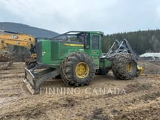 John Deere 748L, Skidder, 10500 hours, S/N: 1DW74SLXHFF670437, 2015
