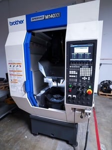 Brother #Speedio-M140X1, 5-Axis CNC vertical machining center with turning, 7.9" X, 17.3" Y, 12" Z, 10000