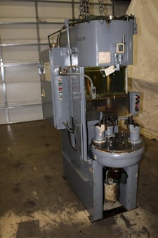 10 Ton, Denson, hydraulic press, 12" stroke, 30" daylight, 10" throat, 3.625" cylinder bore, 2.5" ram