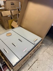 400 Amps. Siemens, MC3042S1400SC, solar load center, 30-spaces, 42-circuits, ring type meter cover, Nema 3R