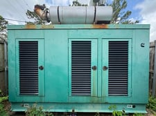 325 KW Cummins #GTA19G1, Natural Gas Generator Set, 600 amp circuit breaker, 1800 RPM, 480 Volt, 3PH, 375