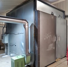 96" width x 96" H x 120" L Reliant, 450&deg;F, gas fired walk in oven