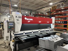 Accurl USA Genius Cut #MS8-8x3200, 10' x .25", ELGO P40 CNC touch control, 1278