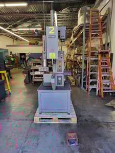 8 Ton, Haeger #824, w/autofeed, 24" throat, 8.5" adjustable stroke, 3 HP